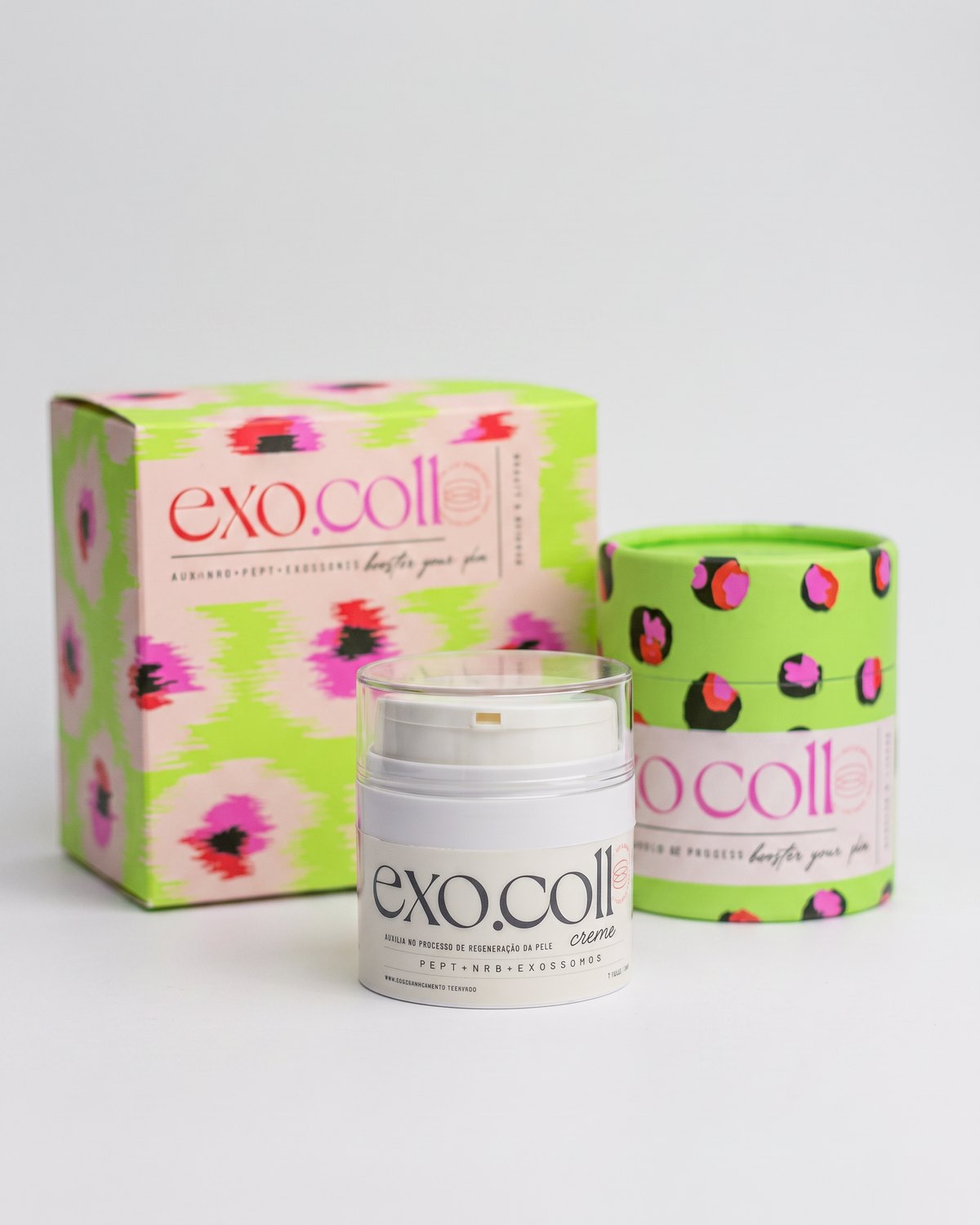 Sérum e creme Exo.coll